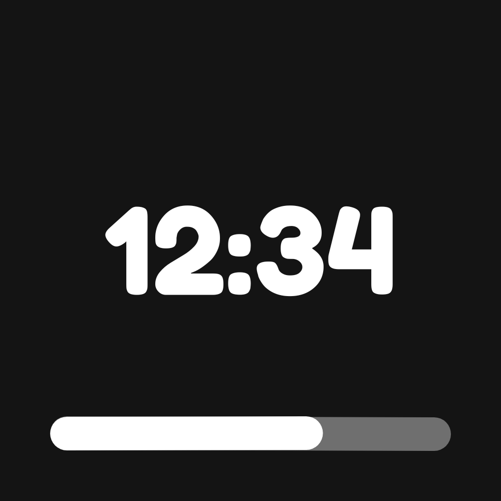 Bottom progress bar option