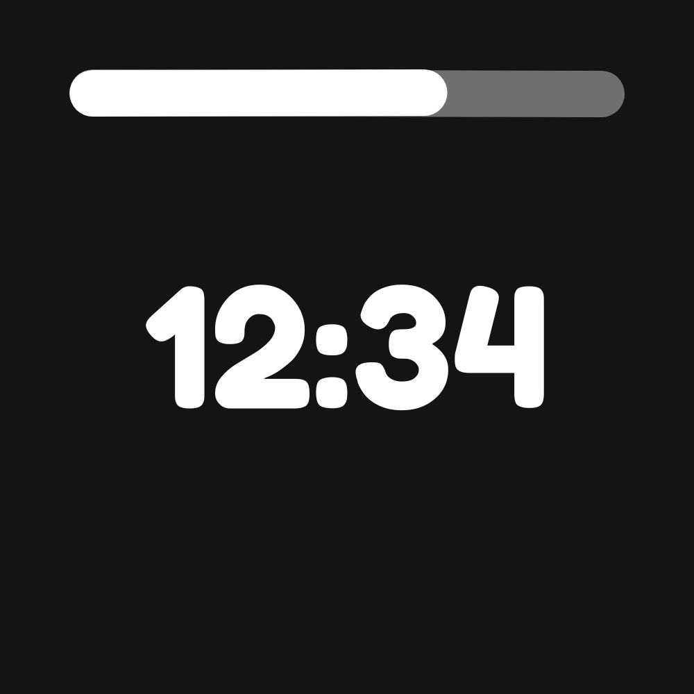 Top progress bar option